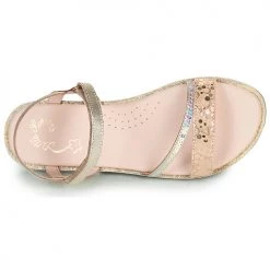 Chaussures Fille Sandales et Nu-pieds Little Mary DOLERON Doré -Sandales Soldes Boutique 18351319 500 F