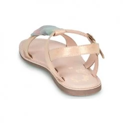 Chaussures Fille Sandales et Nu-pieds Little Mary MARIETTE Doré -Sandales Soldes Boutique 18351355 500 E