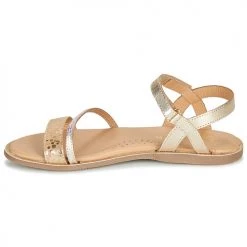 Chaussures Fille Sandales et Nu-pieds Little Mary DOLERON Doré -Sandales Soldes Boutique 18351475 500 D