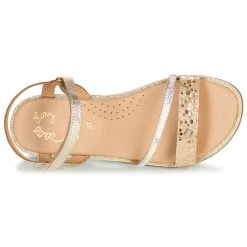Chaussures Fille Sandales et Nu-pieds Little Mary DOLERON Doré -Sandales Soldes Boutique 18351475 500 F