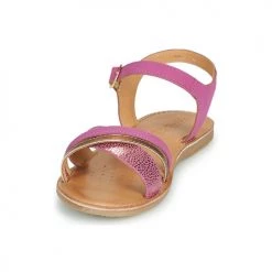 Chaussures Fille Sandales et Nu-pieds Geox J SANDAL EOLIE GIRL Rose / Doré 8 Chaussures Fille Sandales et Nu-pieds Geox J SANDAL EOLIE GIRL Rose / Doré -Sandales Soldes Boutique 18418956 500 C