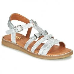 Chaussures Fille Sandales et Nu-pieds GBB OLALA Argenté