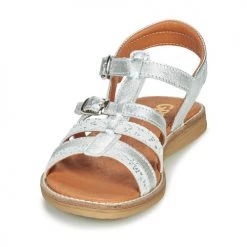 Chaussures Fille Sandales et Nu-pieds GBB OLALA Argenté -Sandales Soldes Boutique 18445183 500 C
