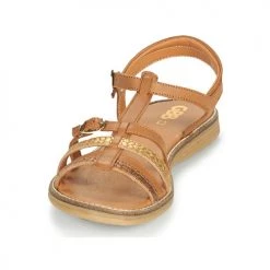 Chaussures Fille Sandales et Nu-pieds GBB OLALA Marron -Sandales Soldes Boutique 18445185 500 C
