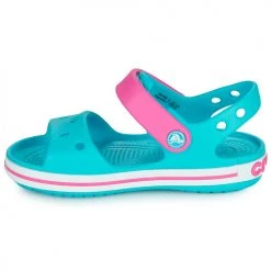 Chaussures Fille Sandales et Nu-pieds Crocs CROCBAND SANDAL Blue -Sandales Soldes Boutique 18519051 500 D