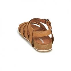 Chaussures Femme Sandales et Nu-pieds Timberland MALIBU WAVES ANKLE Cognac -Sandales Soldes Boutique 18631507 500 E