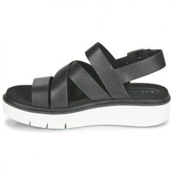 Chaussures Femme Sandales et Nu-pieds Timberland SAFARI DAWN FRONT STRAP Noir -Sandales Soldes Boutique 18631509 500 D
