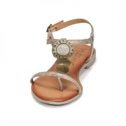 Chaussures Femme Sandales et Nu-pieds Mustang ANITTA Bronze -Sandales Soldes Boutique 18641186 500 C