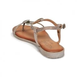 Chaussures Femme Sandales et Nu-pieds Mustang ANITTA Bronze -Sandales Soldes Boutique 18641186 500 E
