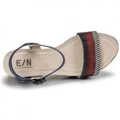 Chaussures Femme Sandales et Nu-pieds Elue par nous JOKARY Bleu -Sandales Soldes Boutique 18642728 500 F