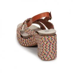 Chaussures Femme Sandales et Nu-pieds Elue par nous JOMARIN Beige -Sandales Soldes Boutique 18642730 500 E