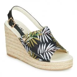 Chaussures Femme Sandales et Nu-pieds Elue par nous JOTTA Noir