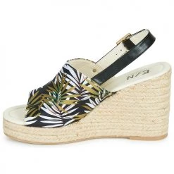 Chaussures Femme Sandales et Nu-pieds Elue par nous JOTTA Noir -Sandales Soldes Boutique 18642732 500 D