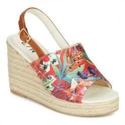 Chaussures Femme Sandales et Nu-pieds Elue par nous JOTTA Rouge