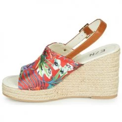 Chaussures Femme Sandales et Nu-pieds Elue par nous JOTTA Rouge -Sandales Soldes Boutique 18642733 500 D