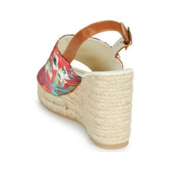 Chaussures Femme Sandales et Nu-pieds Elue par nous JOTTA Rouge -Sandales Soldes Boutique 18642733 500 E