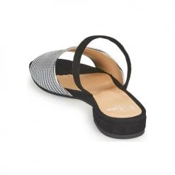 Chaussures Femme Sandales et Nu-pieds Perlato 11117-YORK-ARGENT-CAM-NOIR Noir / Argent -Sandales Soldes Boutique 18646863 500 E