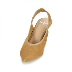 Chaussures Femme Sandales et Nu-pieds Perlato 11819-CAM-CAMEL Camel -Sandales Soldes Boutique 18646870 500 C
