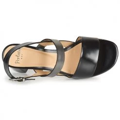 Chaussures Femme Sandales et Nu-pieds Perlato 11805-JAMAICA-NOIR Noir -Sandales Soldes Boutique 18646873 500 F