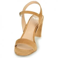 Chaussures Femme Sandales et Nu-pieds Perlato 11797-CAM-CAMEL Camel -Sandales Soldes Boutique 18646876 500 C