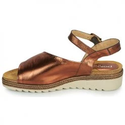 Chaussures Femme Sandales et Nu-pieds Dorking ESPE Cuivré -Sandales Soldes Boutique 18647853 500 D