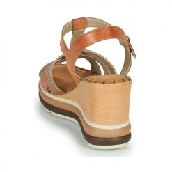 Chaussures Femme Sandales et Nu-pieds Dorking TOTEM Marron -Sandales Soldes Boutique 18647866 500 E