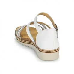 Chaussures Femme Sandales et Nu-pieds Dorking ESPE Blanc -Sandales Soldes Boutique 18647869 500 E