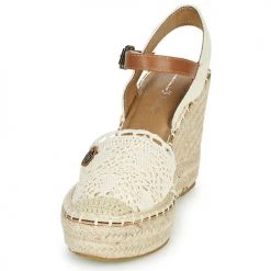 Chaussures Femme Sandales et Nu-pieds Tom Tailor DEB Crème -Sandales Soldes Boutique 18648218 500 C