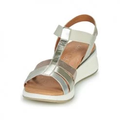 Chaussures Femme Sandales et Nu-pieds Caprice 28308-970 Argenté -Sandales Soldes Boutique 18648697 500 C