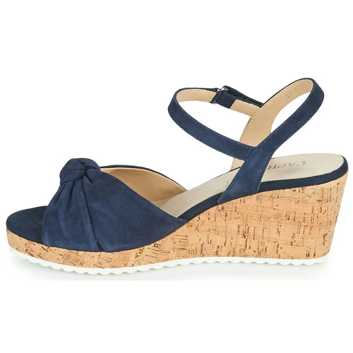 Chaussures Femme Sandales et Nu-pieds Caprice 28713-857 Bleu 4 Chaussures Femme Sandales et Nu-pieds Caprice 28713-857 Bleu – Image 4
