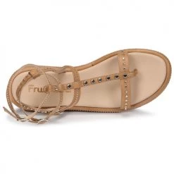 Chaussures Femme Sandales et Nu-pieds Fru.it 6782-100-CASTORO Beige -Sandales Soldes Boutique 18648852 500 F