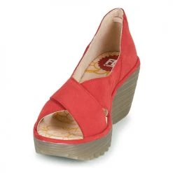 Chaussures Femme Sandales et Nu-pieds Fly London YOMA Rouge -Sandales Soldes Boutique 18649471 500 C