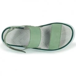 Chaussures Femme Sandales et Nu-pieds Fly London CURA Vert -Sandales Soldes Boutique 18649476 500 F