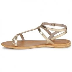 Chaussures Femme Sandales et Nu-pieds Les Tropéziennes par M Belarbi HILAN Or -Sandales Soldes Boutique 186516 500 D