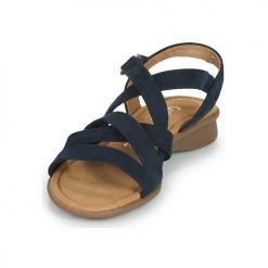 Chaussures Femme Sandales et Nu-pieds Gabor 6606636 Bleu -Sandales Soldes Boutique 18655363 500 C