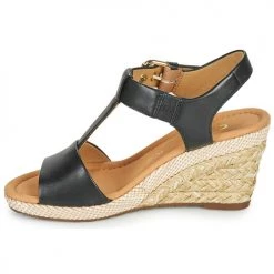 Chaussures Femme Sandales et Nu-pieds Gabor 6282457 Noir -Sandales Soldes Boutique 18655379 500 D