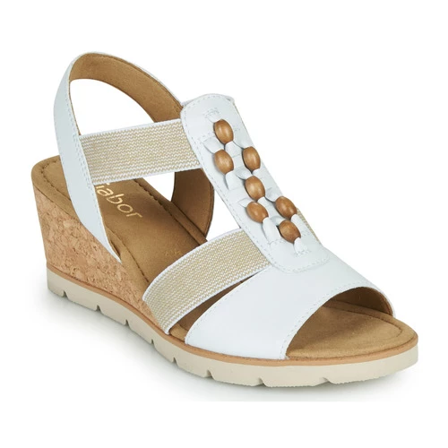 Chaussures Femme Sandales et Nu-pieds Gabor 6575021 Blanc 1 Chaussures Femme Sandales et Nu-pieds Gabor 6575021 Blanc