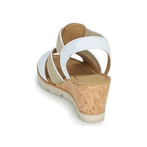 Chaussures Femme Sandales et Nu-pieds Gabor 6575021 Blanc 5 Chaussures Femme Sandales et Nu-pieds Gabor 6575021 Blanc – Image 5