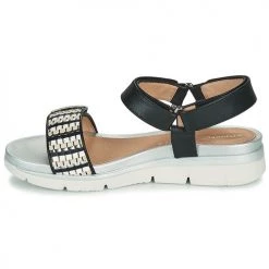 Chaussures Femme Sandales et Nu-pieds Stonefly ELODY 11 Noir -Sandales Soldes Boutique 18657248 500 D