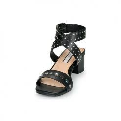 Chaussures Femme Sandales et Nu-pieds Pepe jeans ROMY STUDS Noir -Sandales Soldes Boutique 18668817 500 C