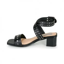 Chaussures Femme Sandales et Nu-pieds Pepe jeans ROMY STUDS Noir -Sandales Soldes Boutique 18668817 500 D