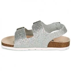 Chaussures Fille Sandales et Nu-pieds Pepe jeans BIO BASIC GLITTER Argent / Glitter -Sandales Soldes Boutique 18668851 500 D