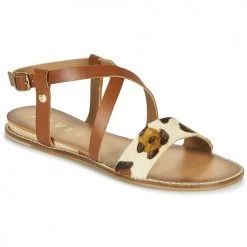 Chaussures Femme Sandales et Nu-pieds Ravel ASPEN Marron / Léopard
