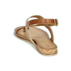 Chaussures Femme Sandales et Nu-pieds Ravel LUNA Doré / Camel -Sandales Soldes Boutique 18669789 500 E
