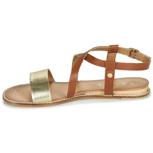Chaussures Femme Sandales et Nu-pieds Ravel ASPEN Doré / Camel 4 Chaussures Femme Sandales et Nu-pieds Ravel ASPEN Doré / Camel – Image 4