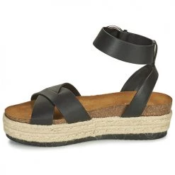 Chaussures Femme Sandales et Nu-pieds Only MAUVE 1 Noir -Sandales Soldes Boutique 18677119 500 D