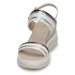 Chaussures Femme Sandales et Nu-pieds Lumberjack ELAINE Blanc / Beige -Sandales Soldes Boutique 18677621 500 C