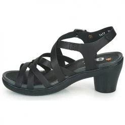 Chaussures Femme Sandales et Nu-pieds Art ALFAMA Noir -Sandales Soldes Boutique 18696117 500 D