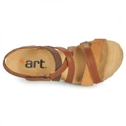 Chaussures Femme Sandales et Nu-pieds Art GUËLL Marron -Sandales Soldes Boutique 18696137 500 F