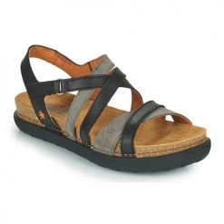 Chaussures Femme Sandales et Nu-pieds Art RHODES Noir